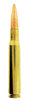 Munition blindée à ogive pointue et noyau souple