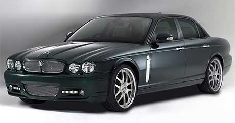 Armoured Jaguar XJ Saloon